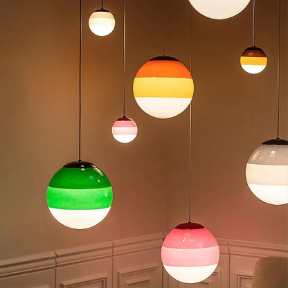 Minimalist Gradient Glass Pendant Light