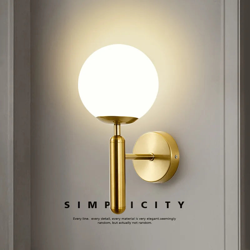 Modern Circular Indoor Wall Lamp