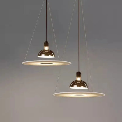 Italian Flying Saucer Pendant Light