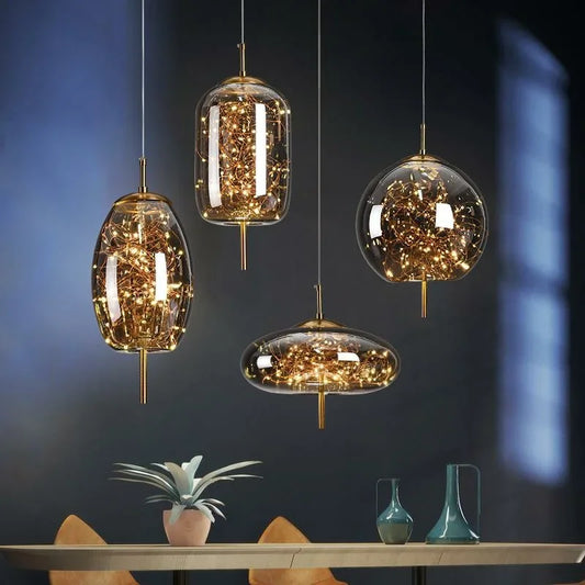 Nordic Luxury Glass Pendant Lights