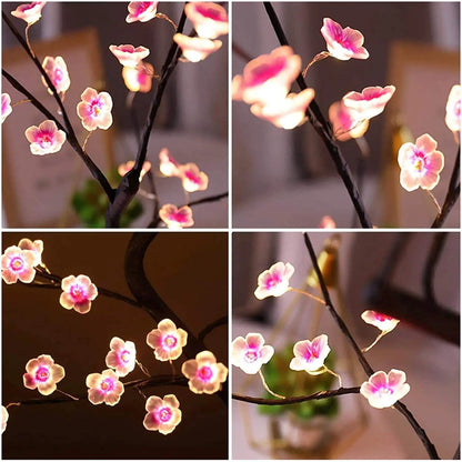 Plum Blossom Flower Tree Lamp