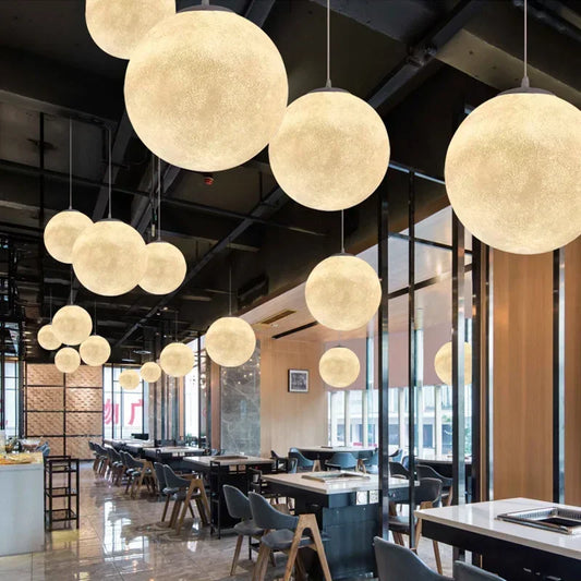 Nordic Moon Pendant Ceiling Light