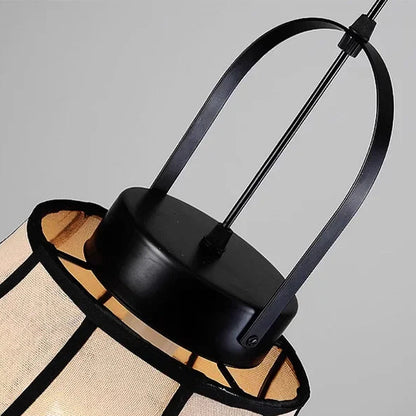 Japanese Wabi Sabi Traditional Ceiling Lantern Light