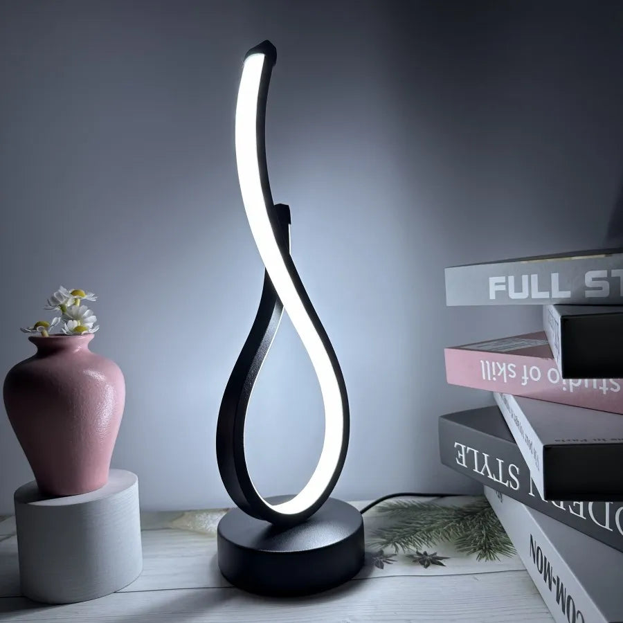 Curved Modern LED Nightlight