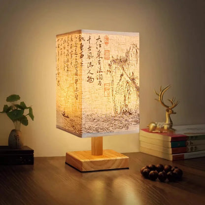 Japanese Inspired Table Lamp