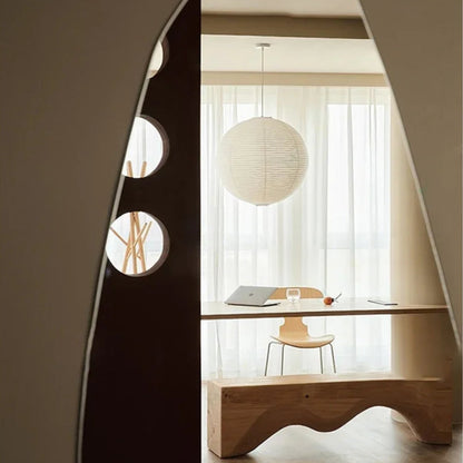 Japanese Rice Paper Pendant Light