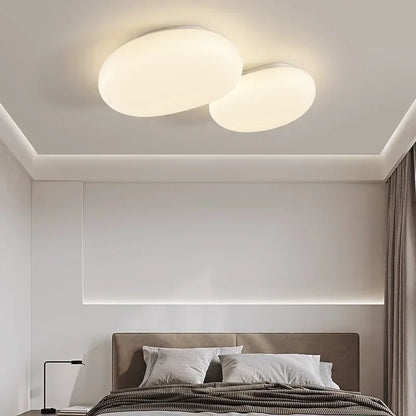 Nordic Soft Cream LED Ceiling Lamp