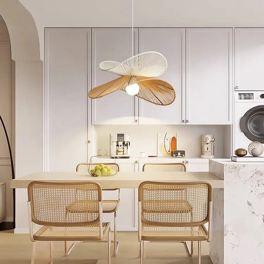 Nordic Handmade Rattan Ceiling Light