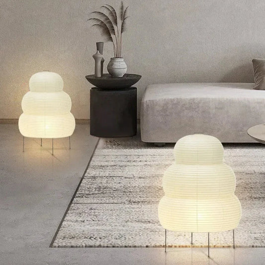 Japanese Rice Paper Floor Lamp