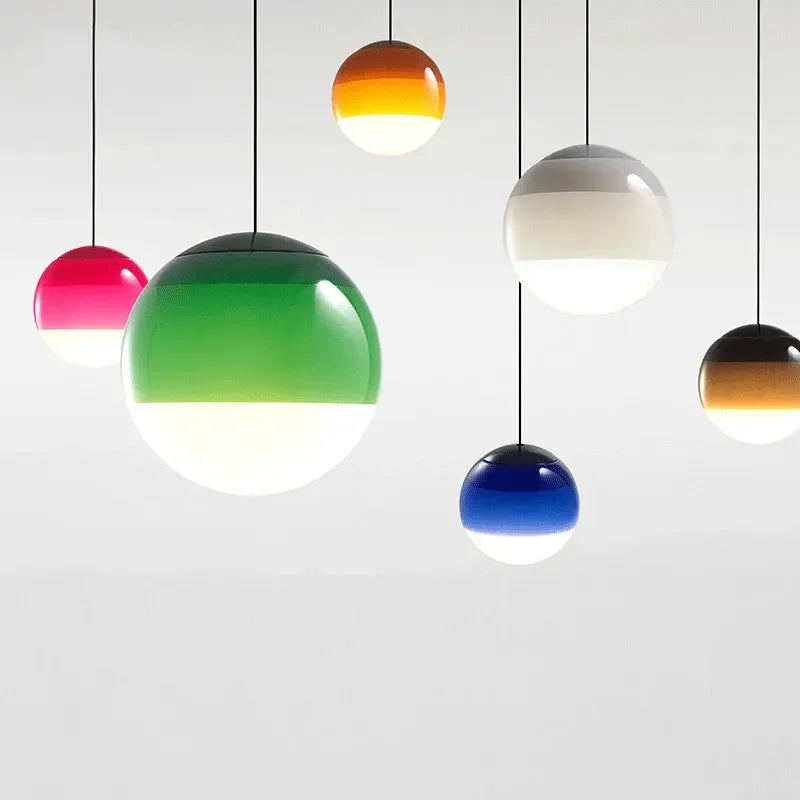 Minimalist Gradient Glass Pendant Light