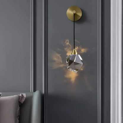Crystal Nordic LED Wall Lamp