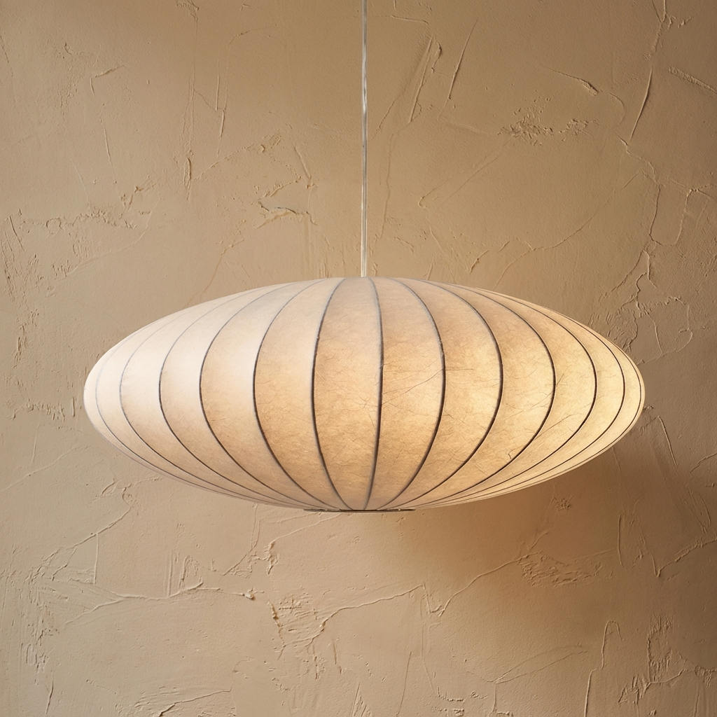 Silk Japanese Wabi Sabi Chandelier