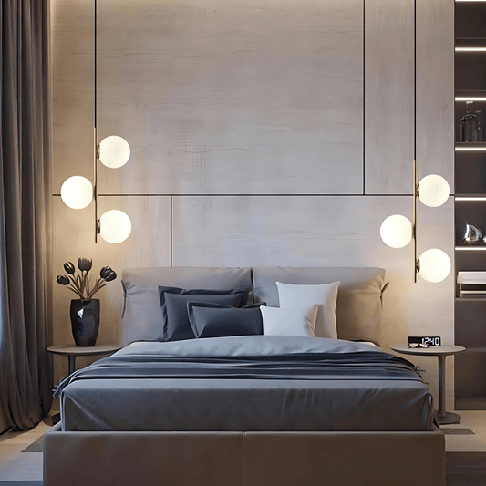 Slim Glass Pendant Light