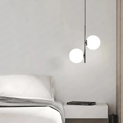 Slim Glass Pendant Light