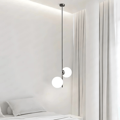 Slim Glass Pendant Light