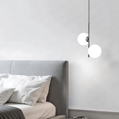 Slim Glass Pendant Light