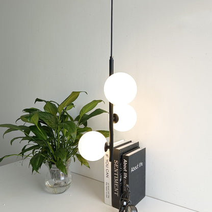Slim Glass Pendant Light