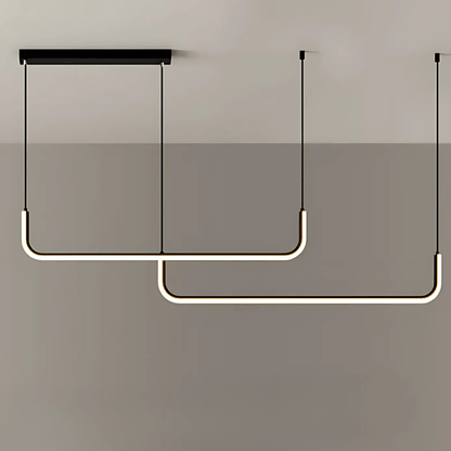 Slim LED Island Pendant Light
