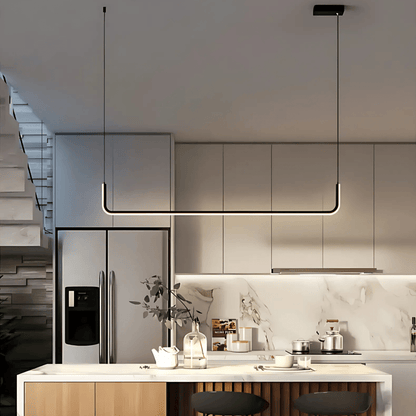 Slim LED Island Pendant Light