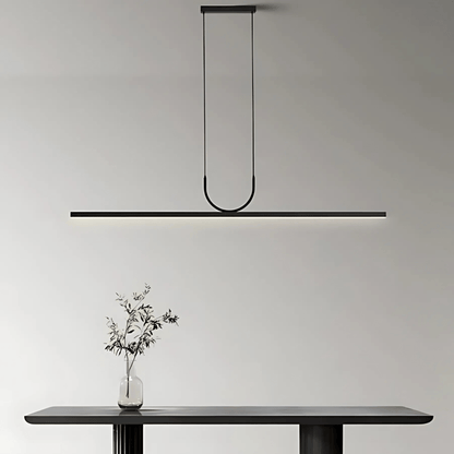 Slim Rectangular LED Pendant Light