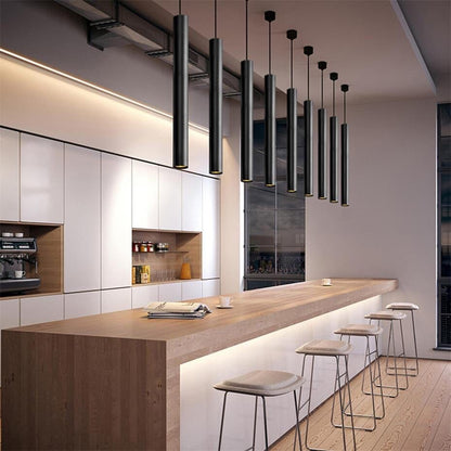 Slim Tube Pendant Light