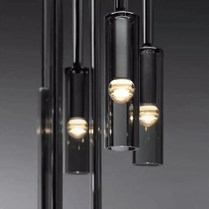 Smoked Glass Pendant Light