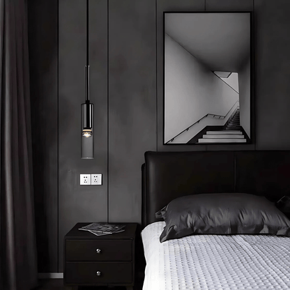 Smoked Glass Pendant Light