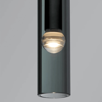 Smoked Glass Pendant Light