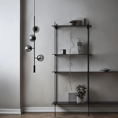 Smoked Or Clear Globe Pendant Light