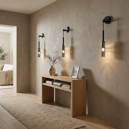 Smoked Glass Pendant Light