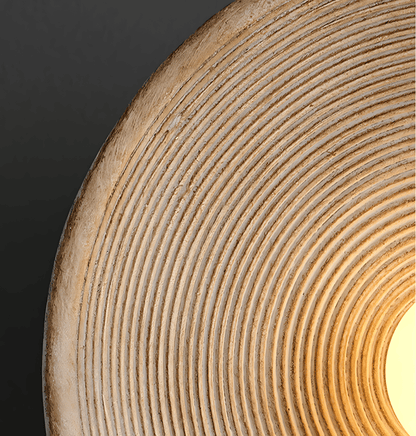 Textured Bowl Wall Light