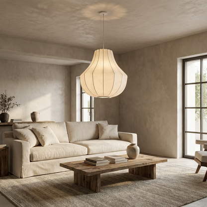 Traditional Japanese Wabi Sabi Chandeliers
