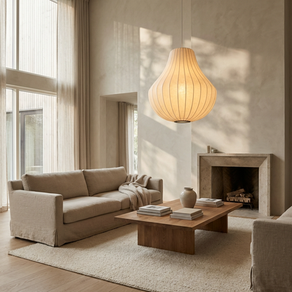 Traditional Japanese Wabi Sabi Chandeliers