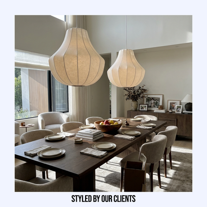 Traditional Japanese Wabi Sabi Chandeliers