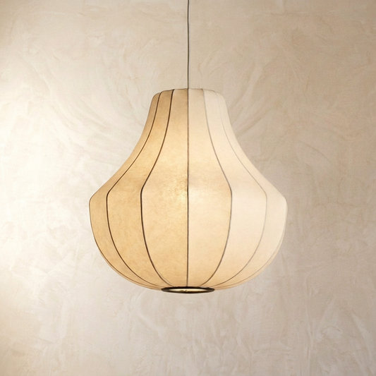 Traditional Japanese Wabi Sabi Pendant Light