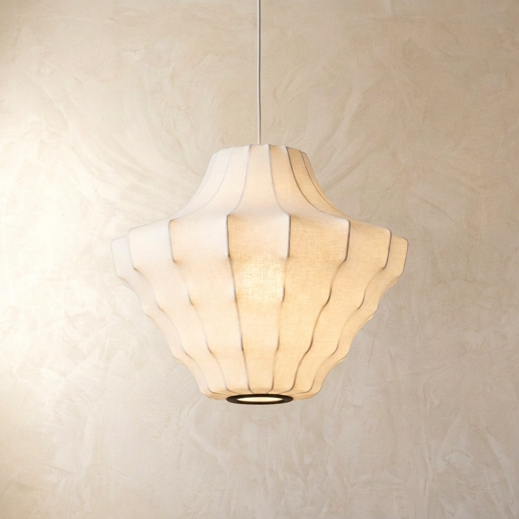 Traditional Japanese Wabi Sabi Pendant Light