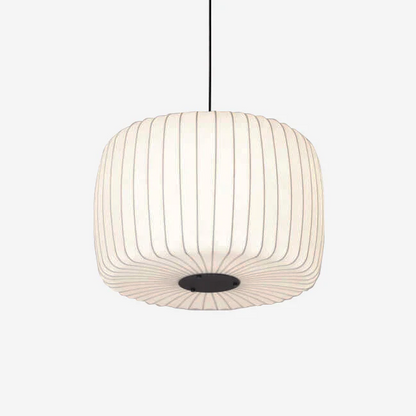 Traditional Wabi Sabi Silk Japanese Chandeliers