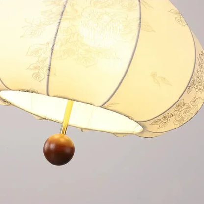 Vintage French Classic Fabric Ceiling Light