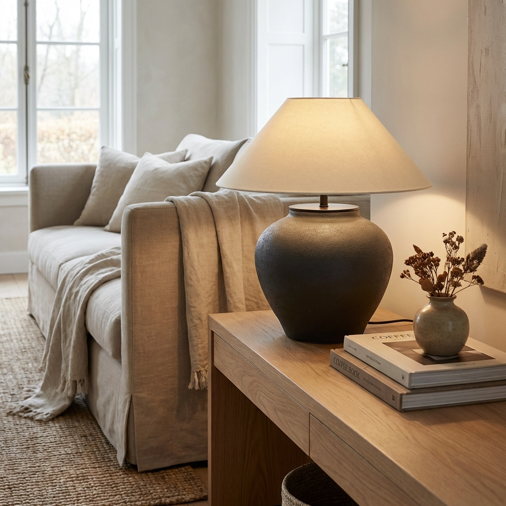 Vintage Ceramic Table Lamp