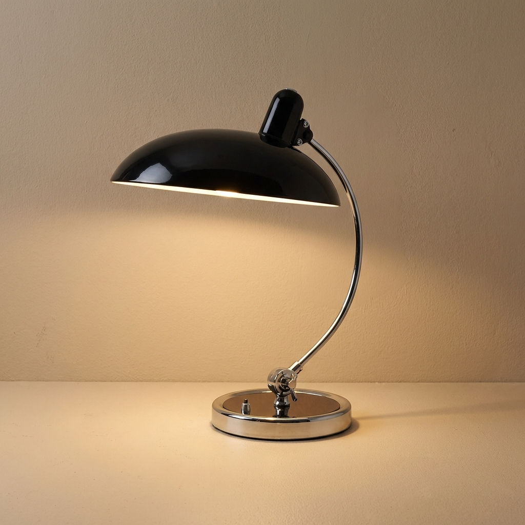 Vintage Danish Designer Study Table Lamp