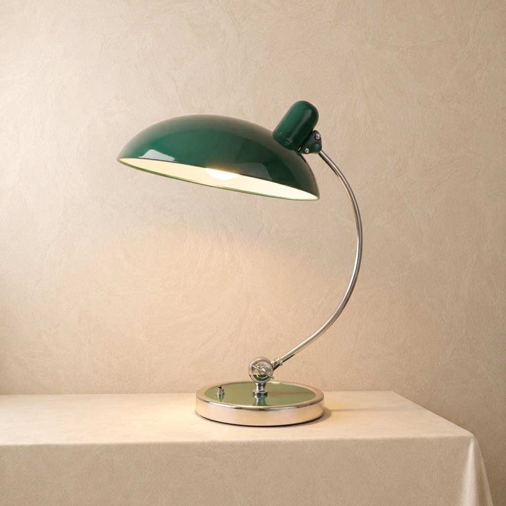 Vintage Danish Designer Study Table Lamp