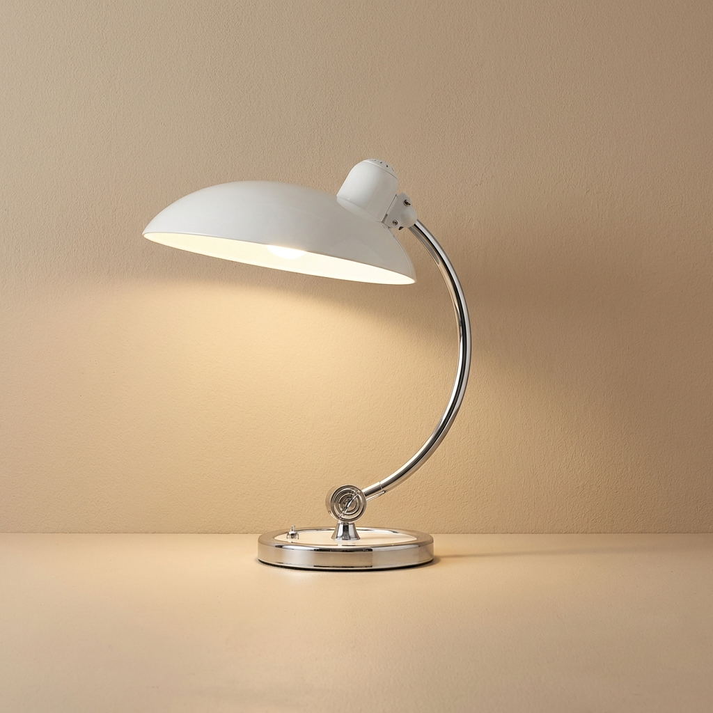 Vintage Danish Designer Study Table Lamp