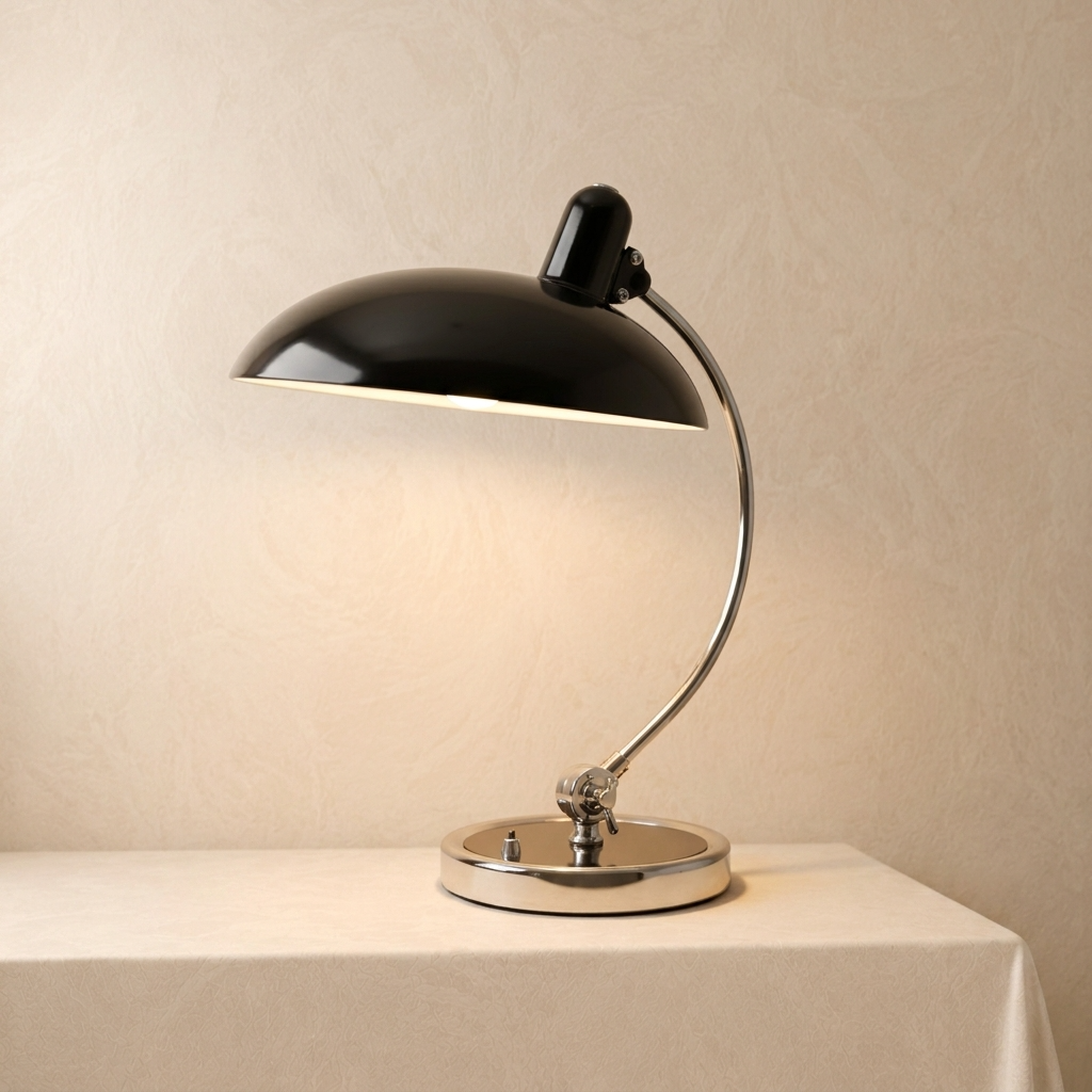 Vintage Danish Designer Study Table Lamp