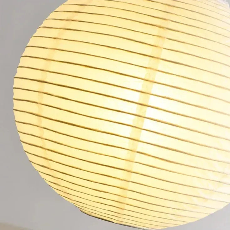 Wabi Sabi Rice Paper Pendant Light