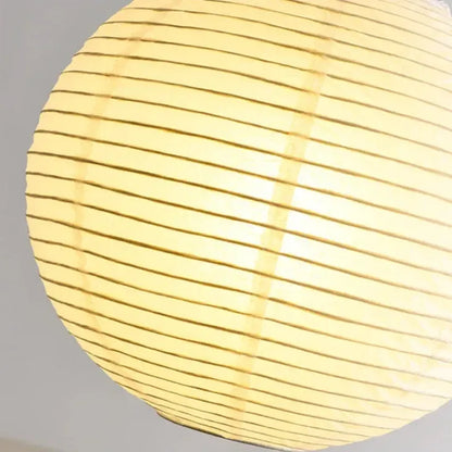 Wabi Sabi Rice Paper Pendant Light