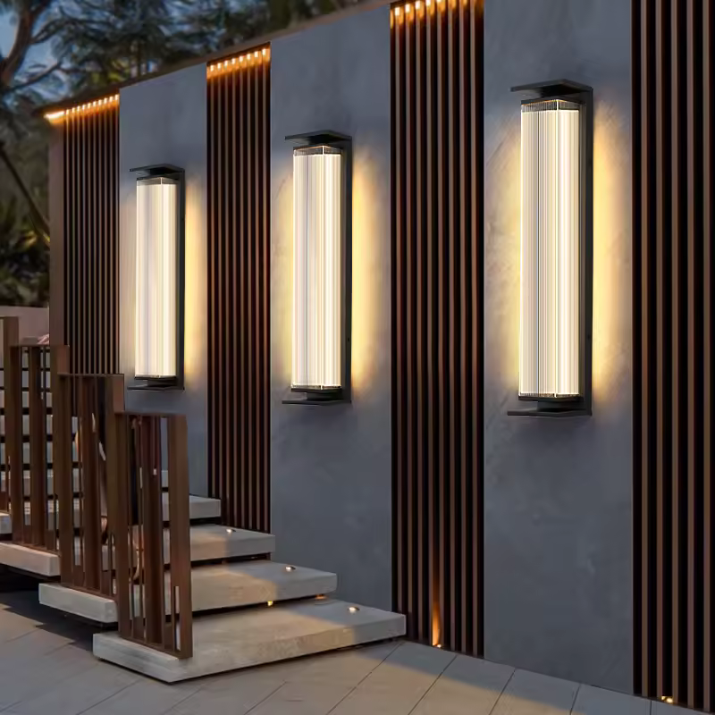 Waterproof Outdoor LED Strip Wall Lamp
