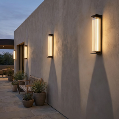 Waterproof Outdoor LED Strip Wall Lamp