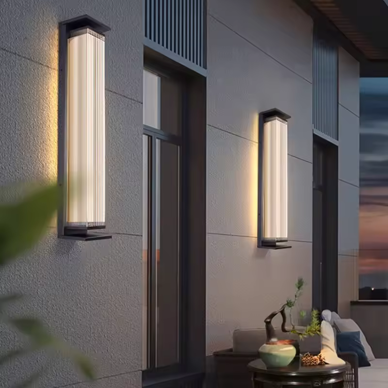 Waterproof Outdoor LED Strip Wall Lamp