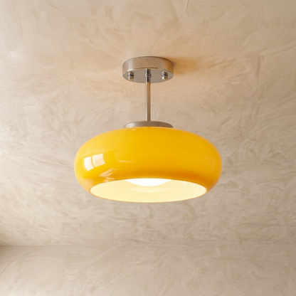 Nordic Vintage French Semi-Flush Ceiling Light
