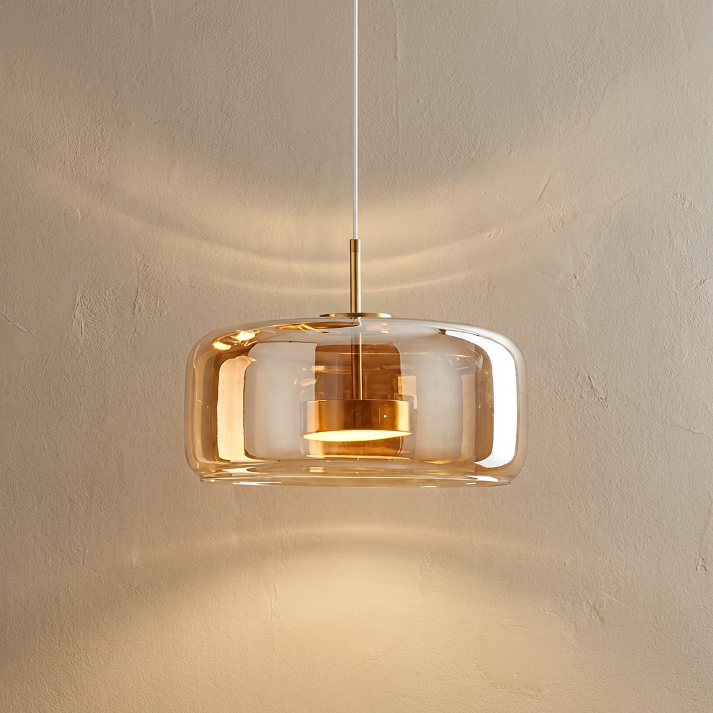 Modern Glass LED Pendant Lamp
